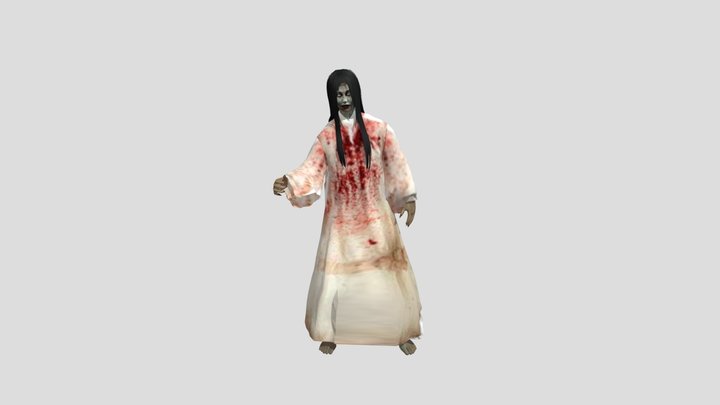 Kuntilanak_indonesian_ghost 3D Model