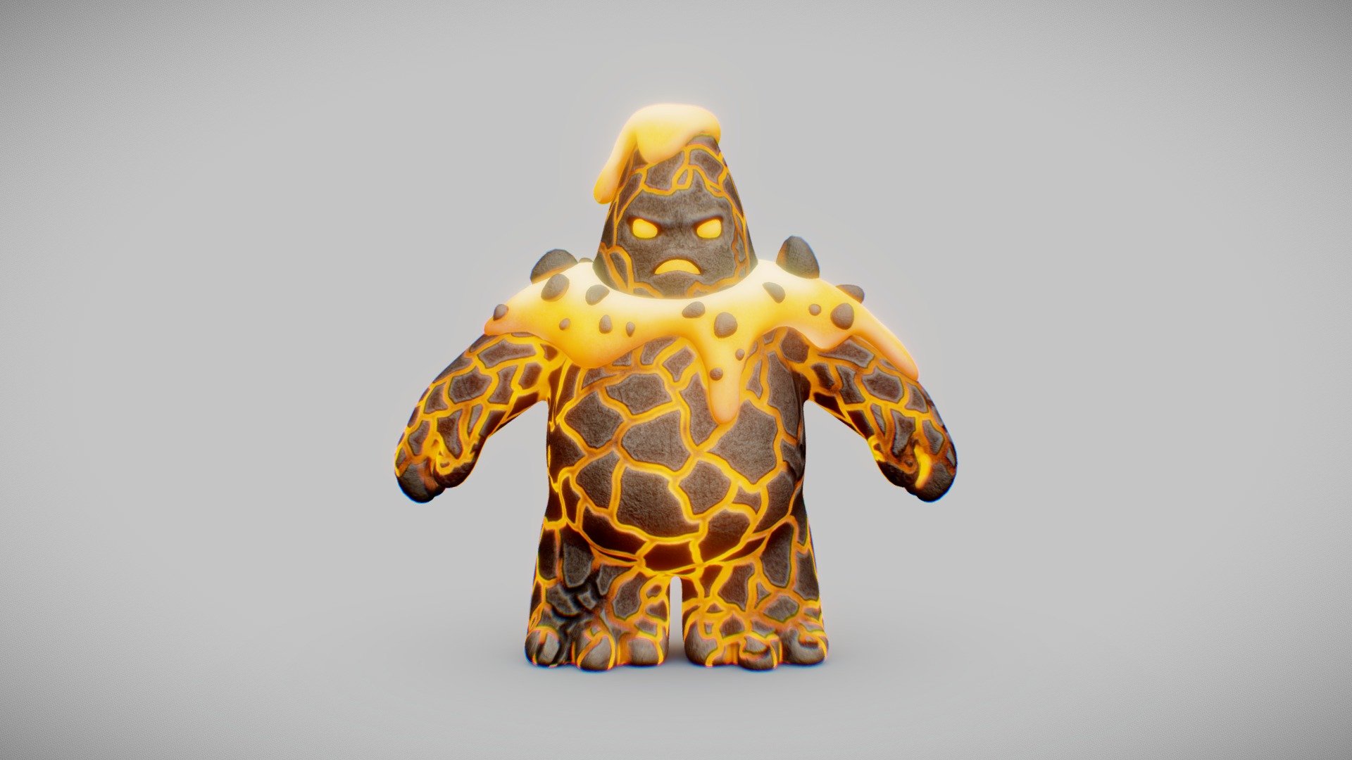 Volcano Monster - Buy Royalty Free 3D model by Vanessa Araújo ...