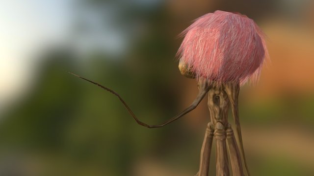 Alien Plant 3D Model
