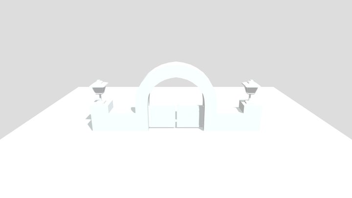 Main Gate 3D Model