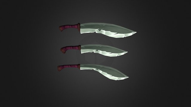 Machetes 3D Model