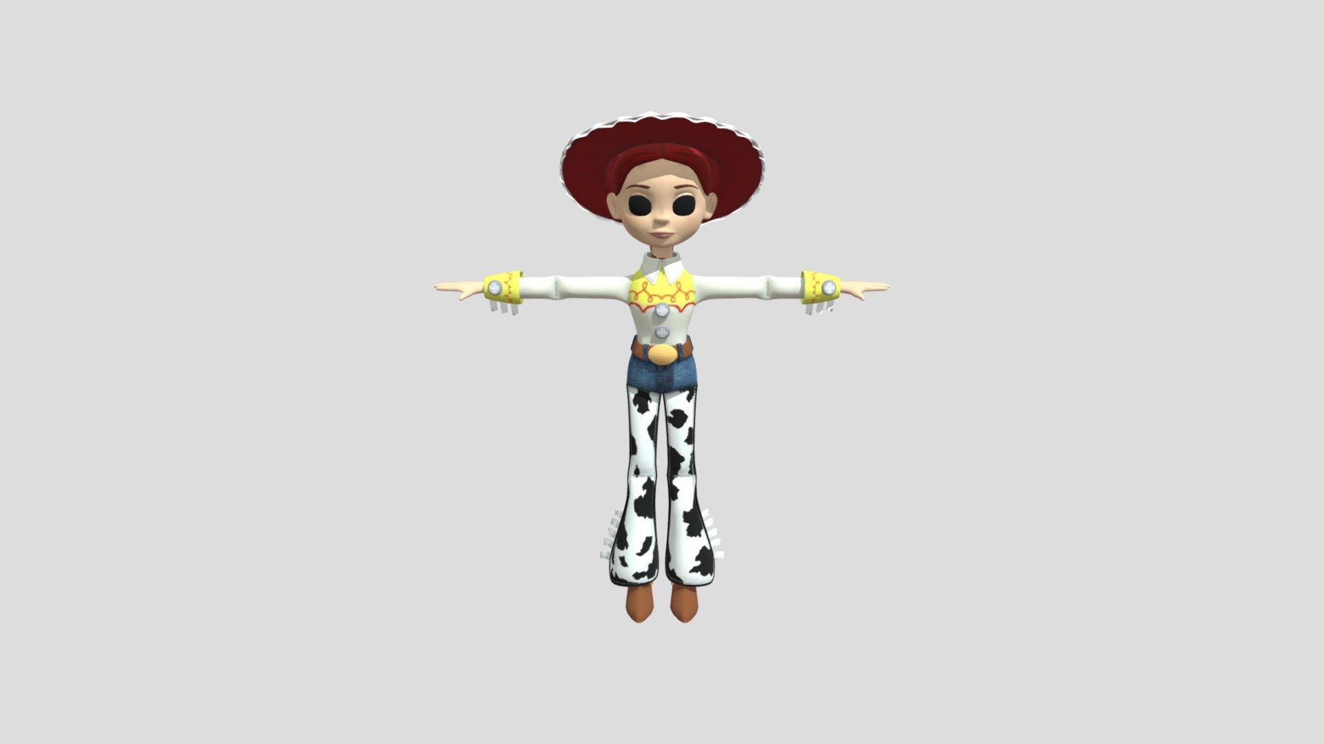 Toy story - Jessie rigged | 3D model