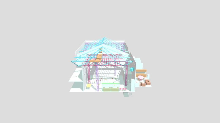 AirCraft Circus Academy 3D Model