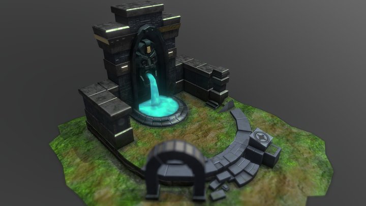 Altar Maya - Matías Viana 3D Model