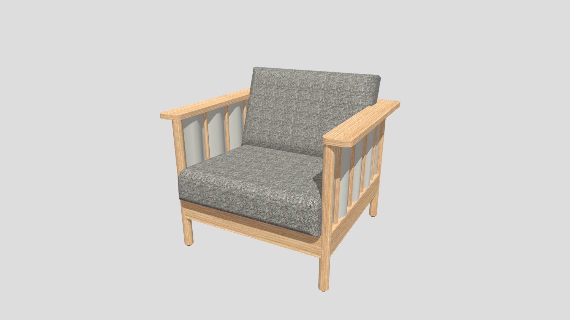 armchair-low-back - Download Free 3D model by Ha Van (@nganha2169 ...