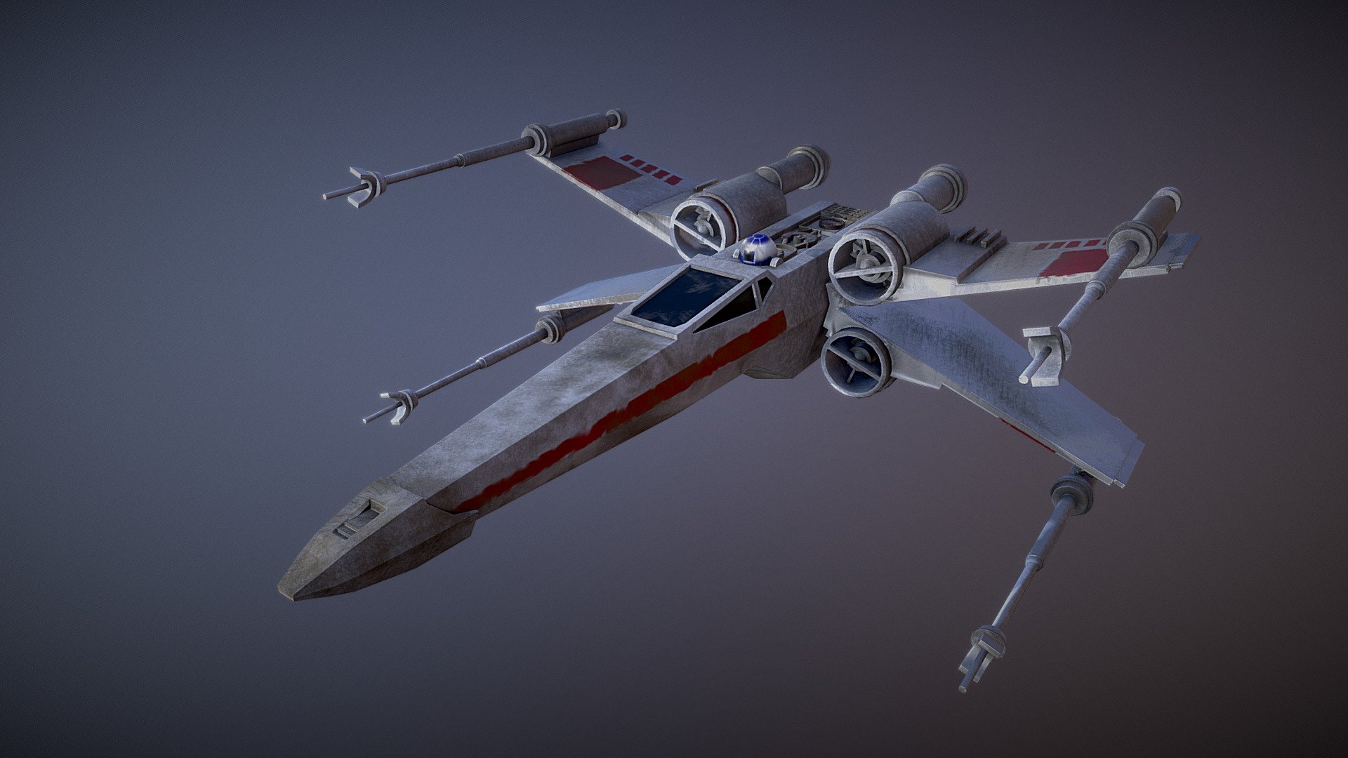 X-wing - Download Free 3D model by Starfiremoonstar [acf0455] - Sketchfab