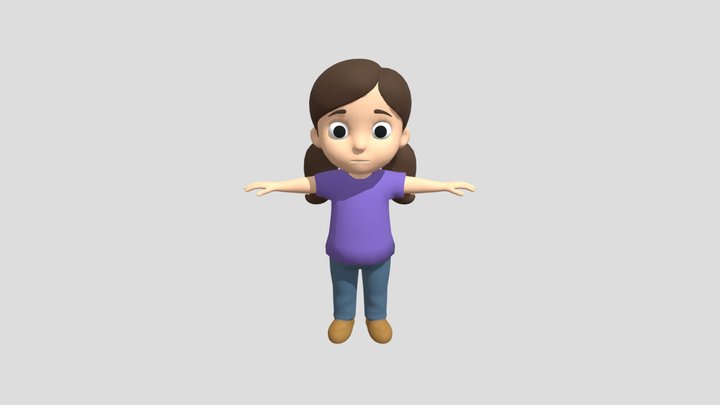 Mia 3D Model