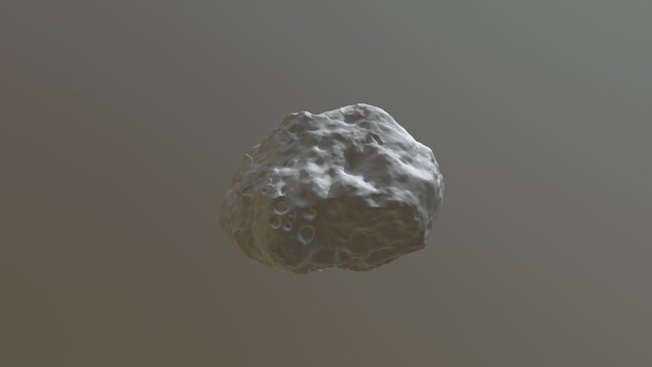 003 Asteroid Rock 3D Model