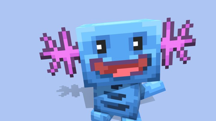 Wooper 3D Model