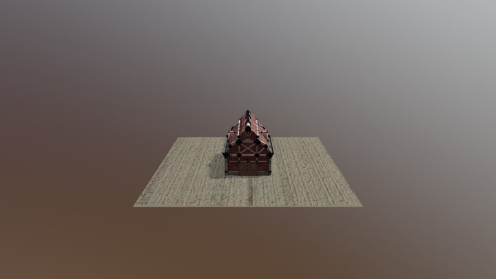 Barn 3D Model