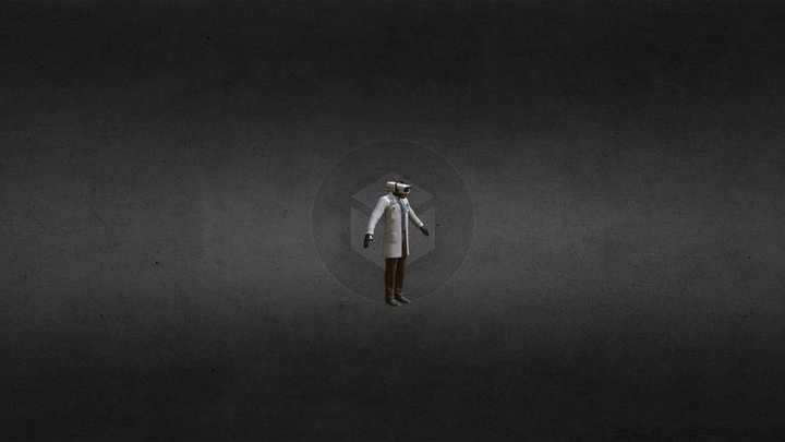 Scientist Cameraman 2.0 3D Model