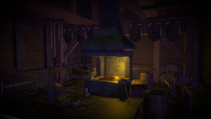 King_DwarvenForge 3D Model