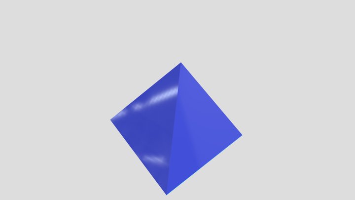 Bangun Ruang Limas 3D Model