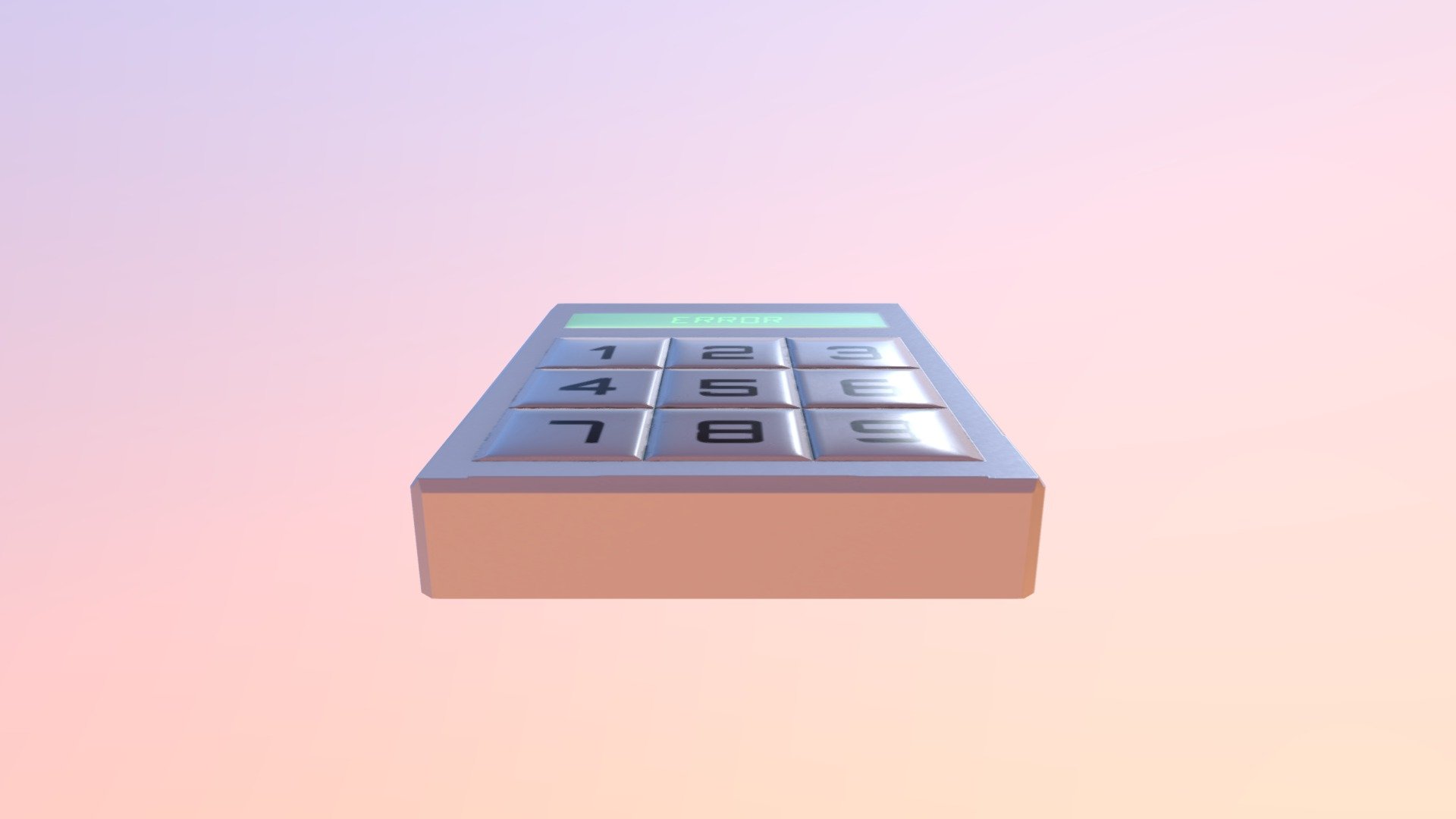 keypad - 3D model by sirk800 [acf6325] - Sketchfab