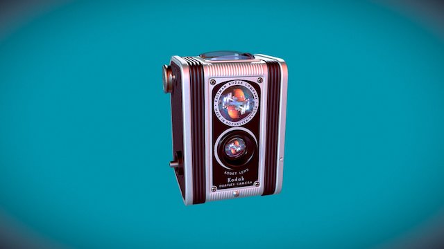 Kodak Duaflex Camera 3D Model