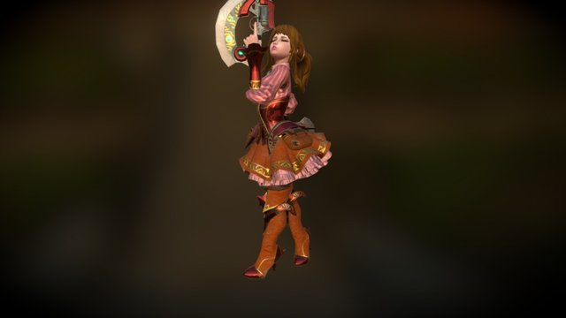 Annette Dill 3D Model