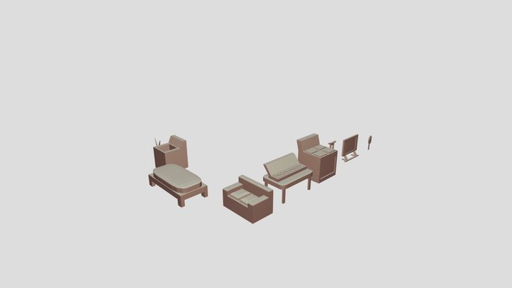 Low Poly 3D Model