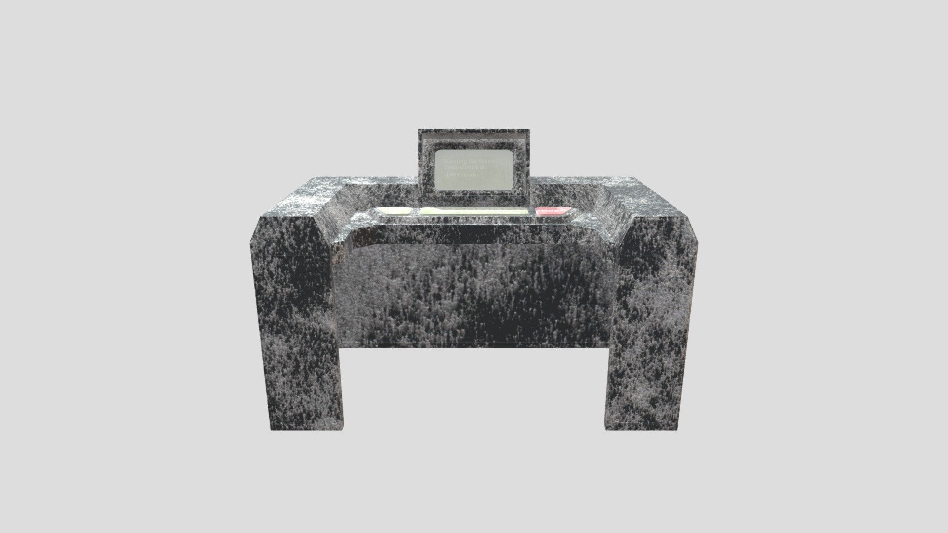 Frozen Computer - 3D model by jzheng [acf8712] - Sketchfab