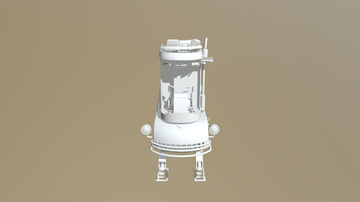 School Bus Draft 3D Model