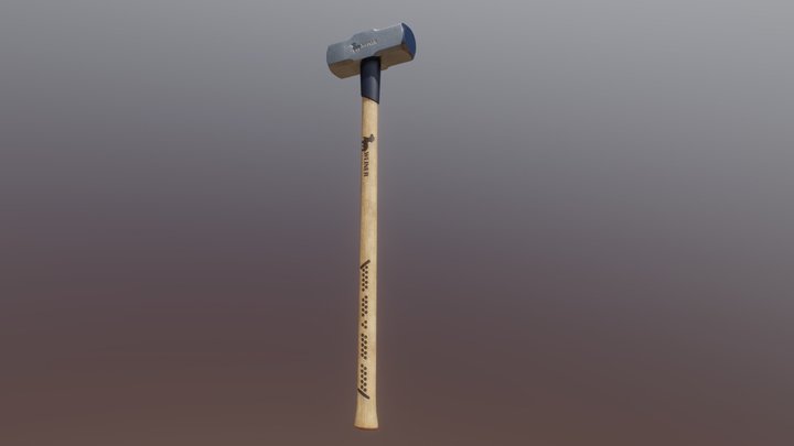 Sledge Hammer 3D Model