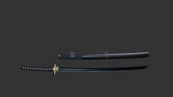 Katana 3D Model