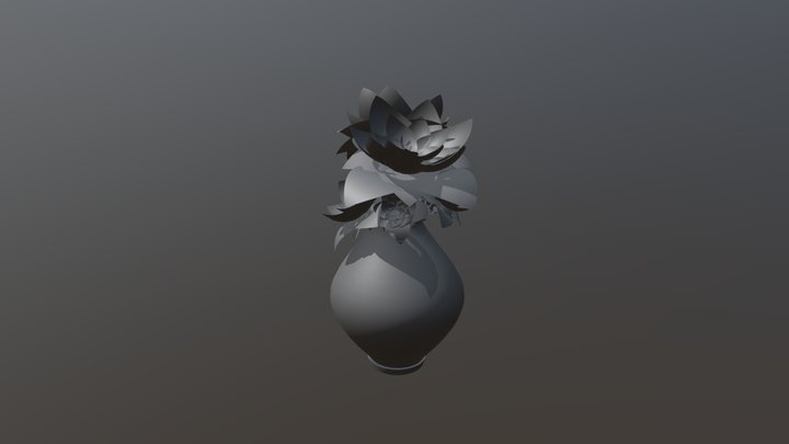 Flowerpot model 3D Model
