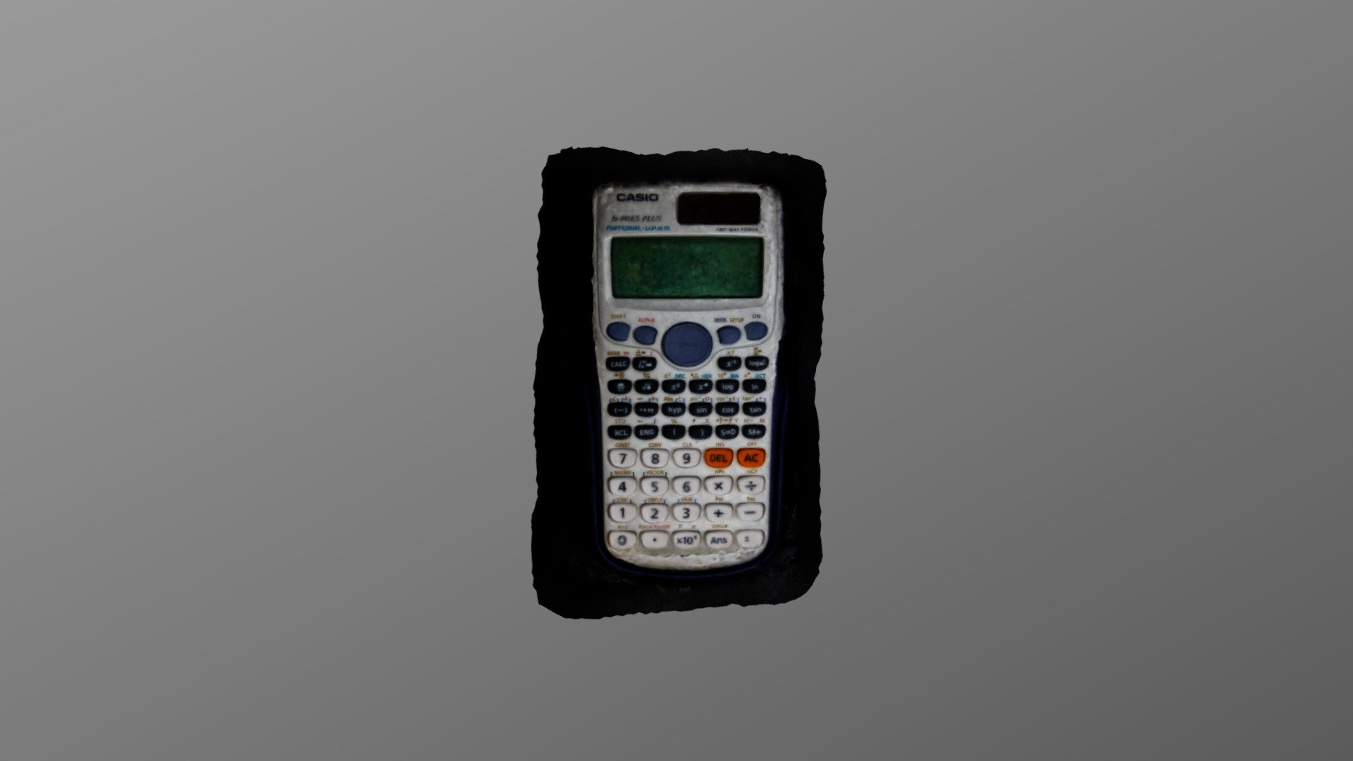 Casio calculator 3D model by ErnestoAsensio [acf9aea] Sketchfab