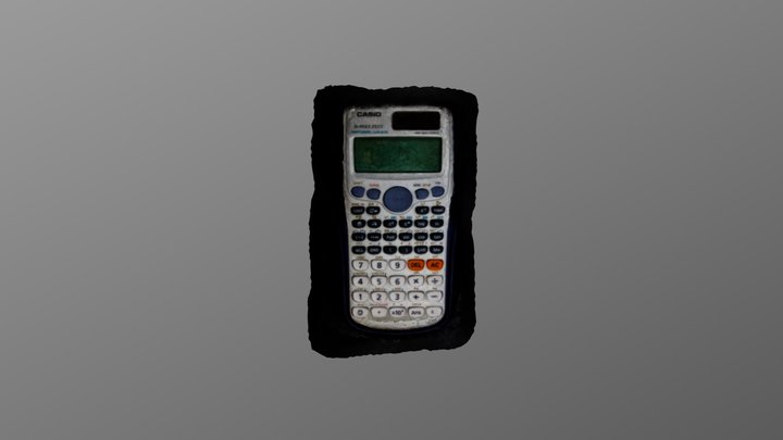 Casio calculator 3D Model