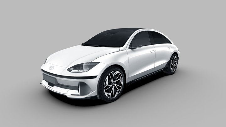 Hyundai Ioniq 6 2023 3D Model