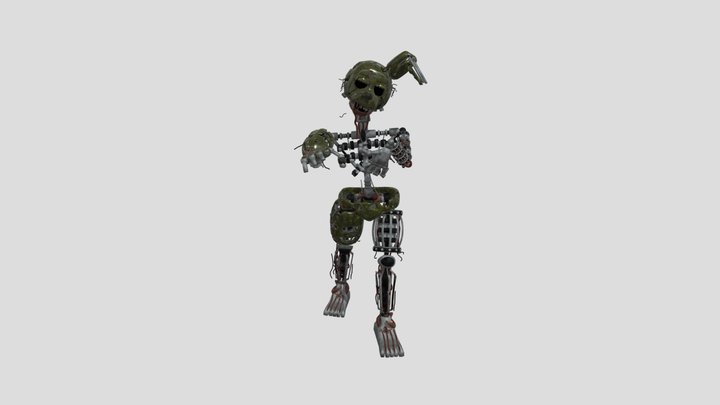 TJoC Ignited Freddy  New Walking Anim & Texture - 3D model by Glitch5970  (@Glitch5970) [4844743]