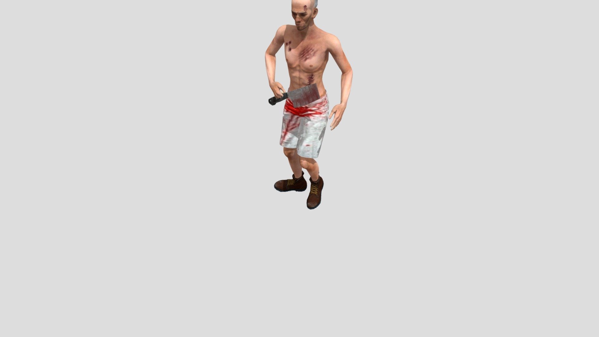 Zombie Male+motions