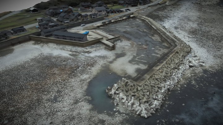 隆起した能登半島