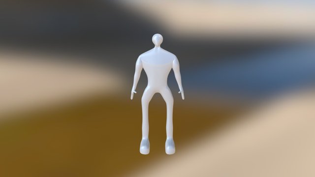 Human Animated 3D Model