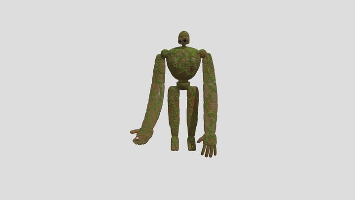 Robot soldier from castle in the sky 3D Model