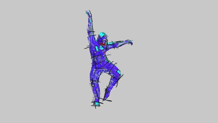 moon dancer 3D Model