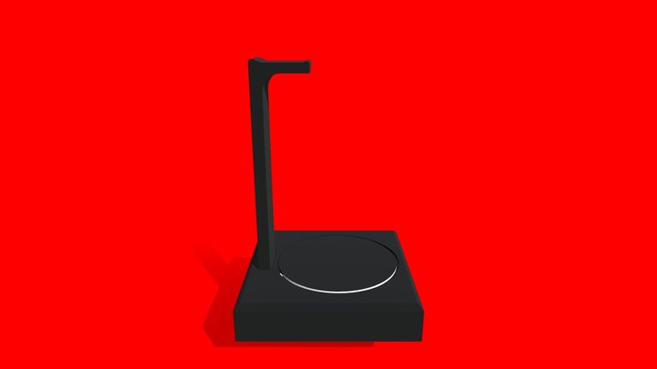 Support Casque 3D Model