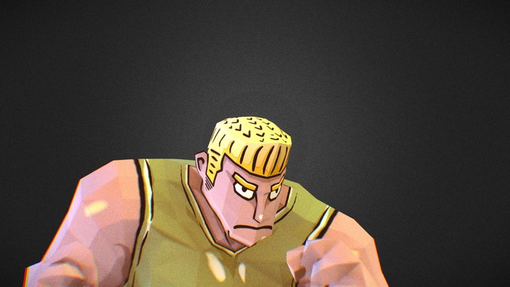 character modeling, rigging and animation 3D Model