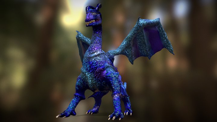 Daniel_Puentes_Dragón final1lowww 3D Model