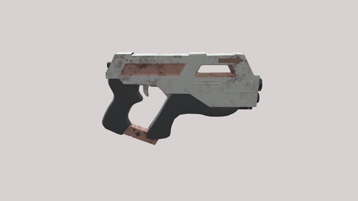 Mass Effect weapon 3D Model