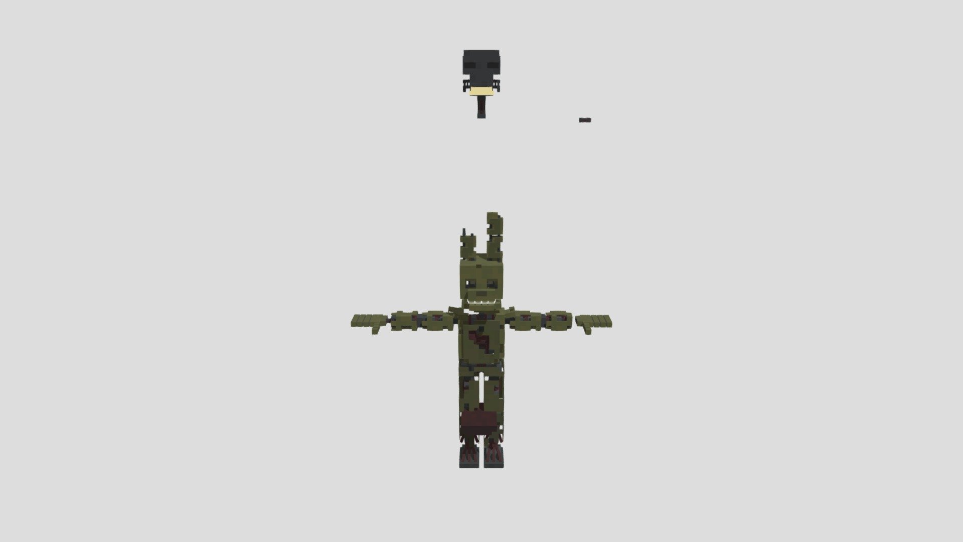 Free Springtrap model for Blender - Download Free 3D model by ...