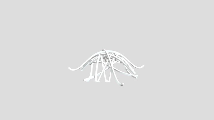 Maragret Dewhurst - Bad Hair Pavilion 3D Model