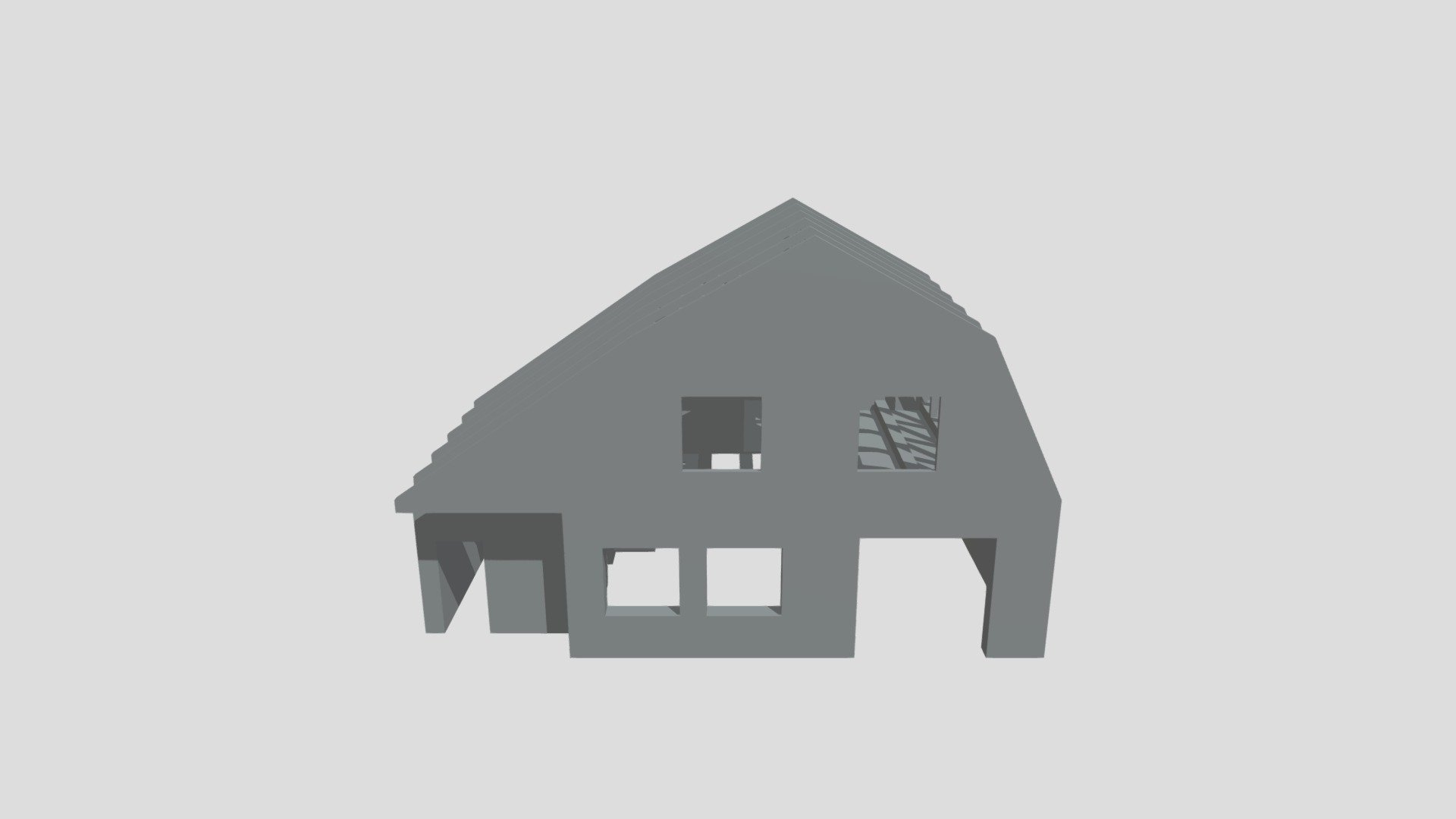 Дача - 3D model by trvtmbmail [ad0545b] - Sketchfab