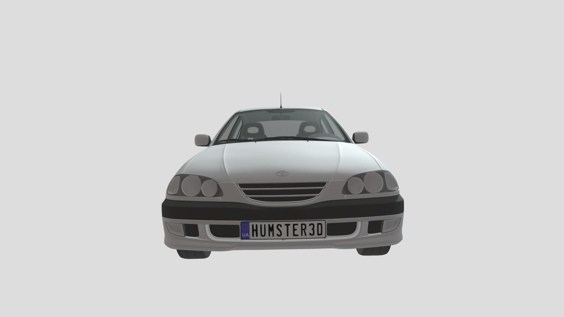 Toyota Avensis (Mk1)(T220) sedan - Download Free 3D model by