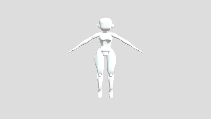 Personaje Primer Prueba 3D Model