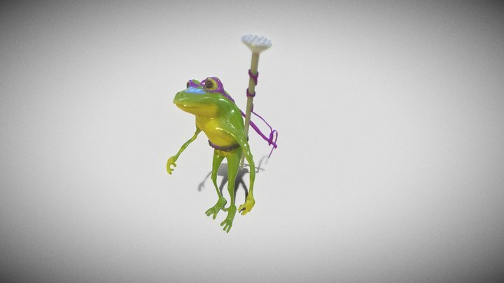 Sapo Ninja 3D Model