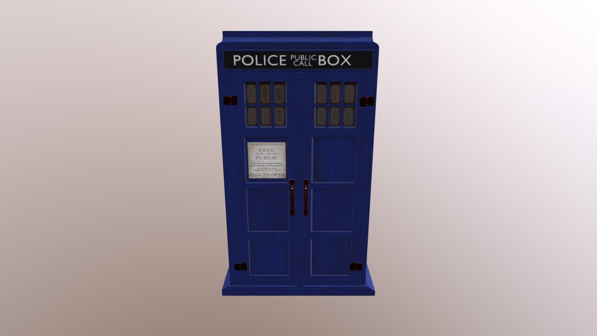 Tardis Closet - 3D model by Justin (@yuhdo) [ad07fc0] - Sketchfab