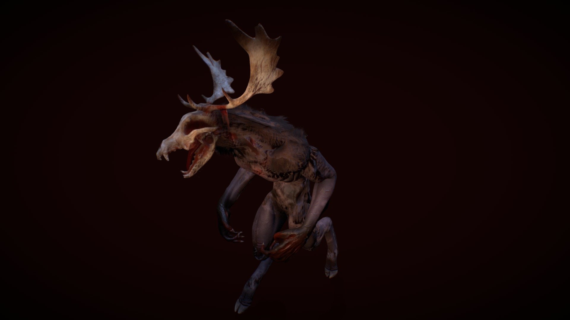 Wendigo Creature 3D Creatures Unity Asset Store, 48% OFF