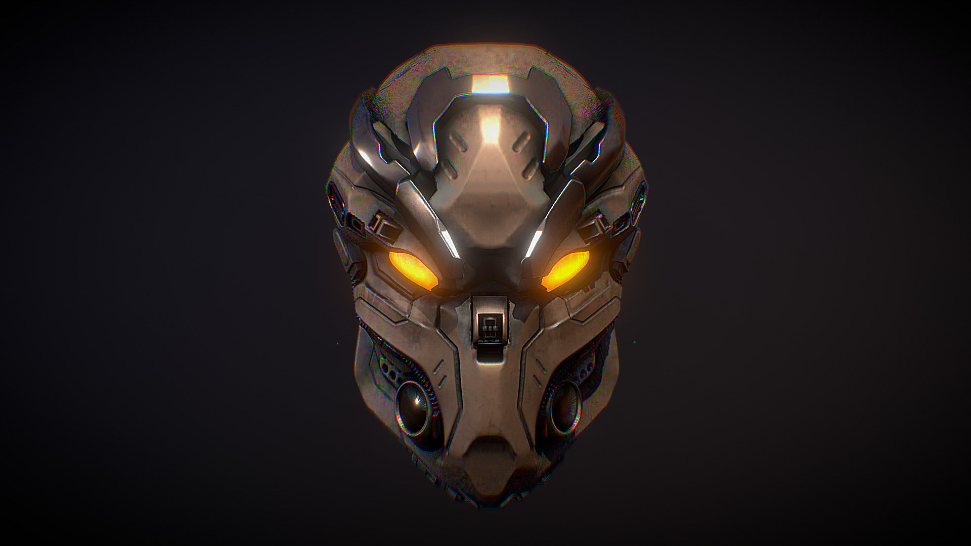 Robo Head AO - Download Free 3D model by fletcherkinnear [ad08652 ...