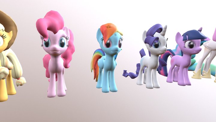 Pony day 3D Model