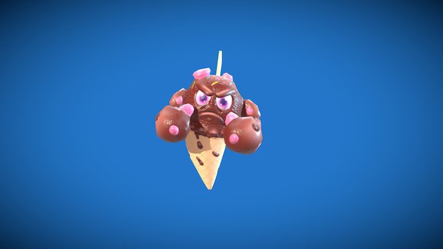Rocky Road Neutral 3D Model